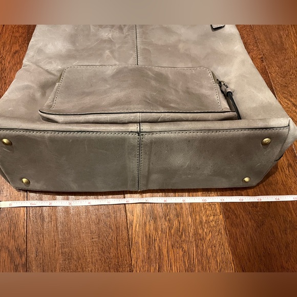 Grey Nino Bossi shoulder bag EUC - Picture 5 of 9